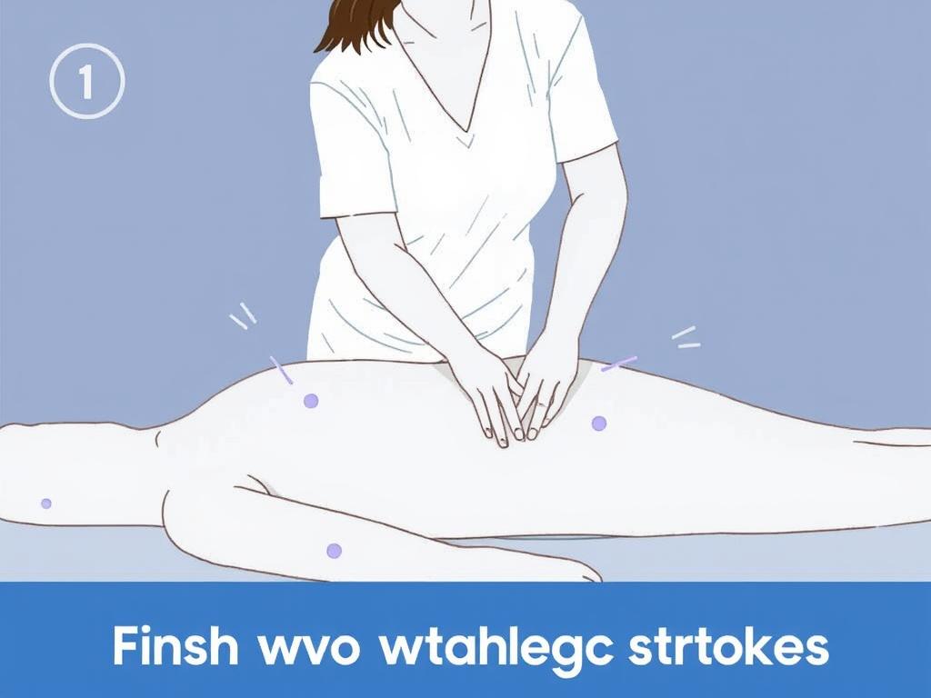 ody rub massage. Step 6: Finish with Light Strokes фото