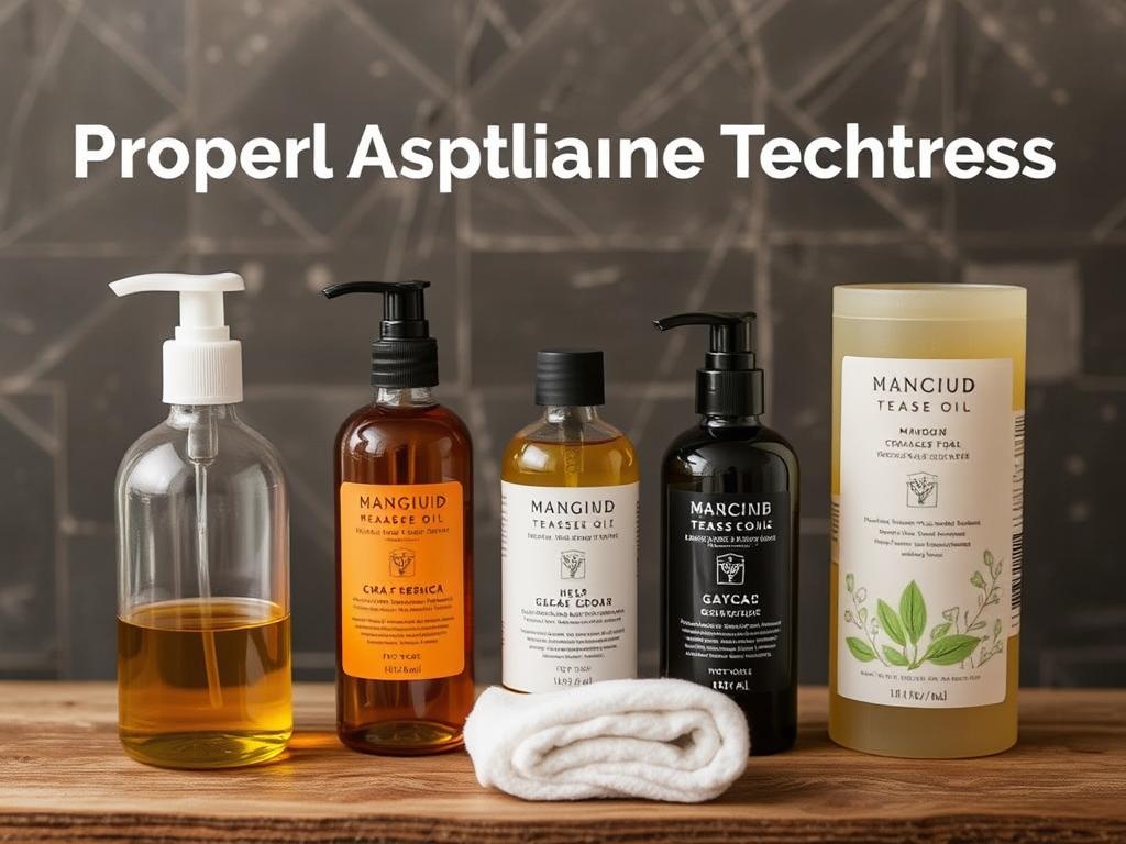 assage oils. Proper Application Techniques фото