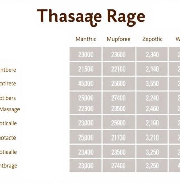 Thai Massage Rate: How Much Should You Pay—and Why the Price Changes So Much Thai Massage Rate: How Much Should You Pay—and Why the Price Changes So Much