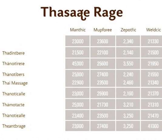 Thai Massage Rate: How Much Should You Pay—and Why the Price Changes So Much Thai Massage Rate: How Much Should You Pay—and Why the Price Changes So Much